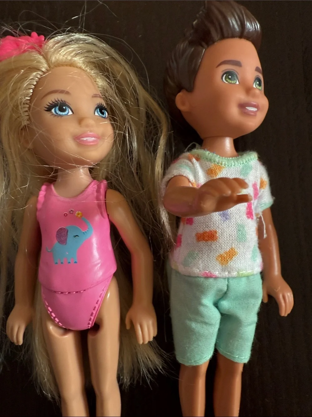 Huge Bundle of Barbie Little Sister Mini Dolls in Pink, Blue, Teal